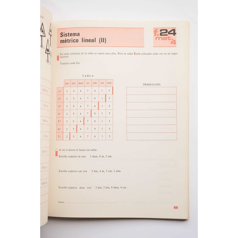 Matemáticas 4. Libro de trabajo