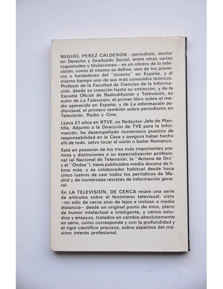La televisión, de cerca