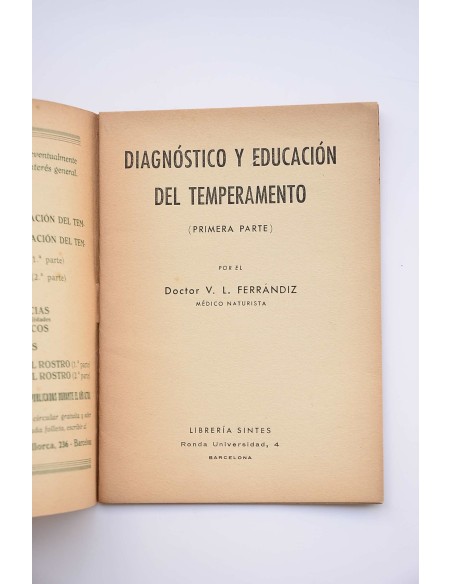 Diagnóstico y educación del temperamento