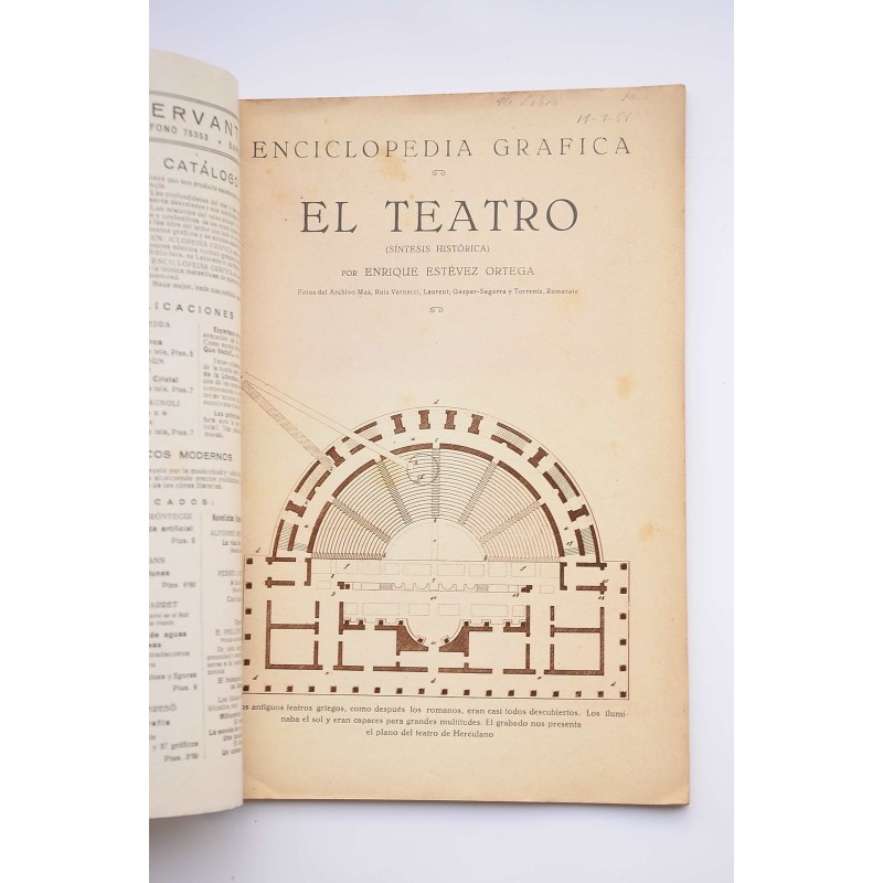 El teatro : síntesis histórica