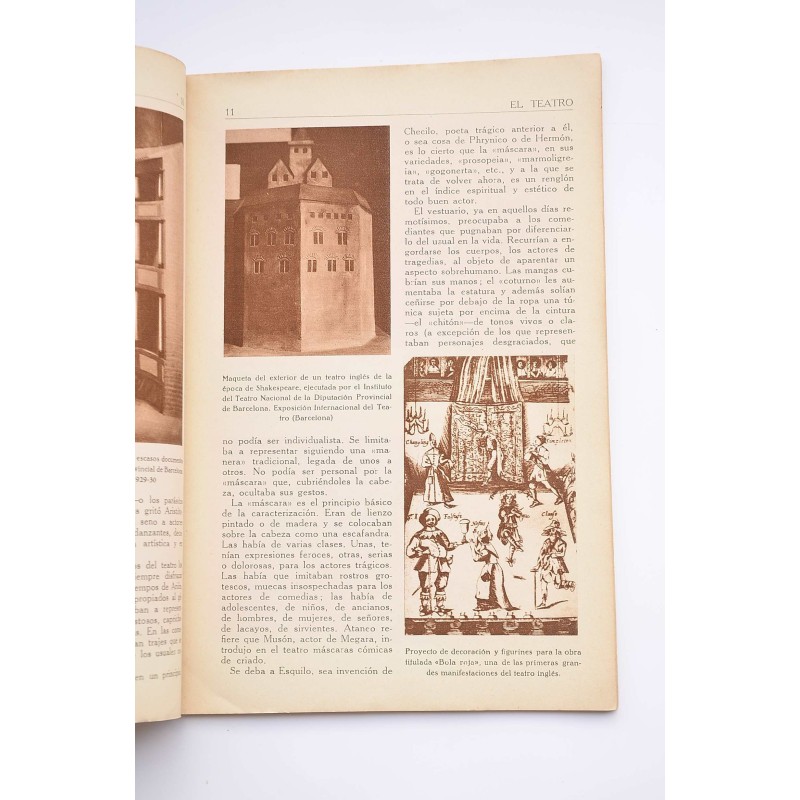 El teatro : síntesis histórica