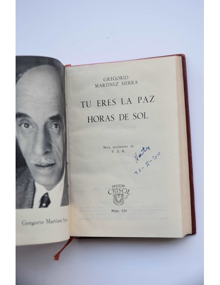 Tú eres la paz - Horas de sol