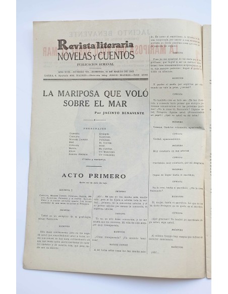 La mariposa que voló sobre el mar