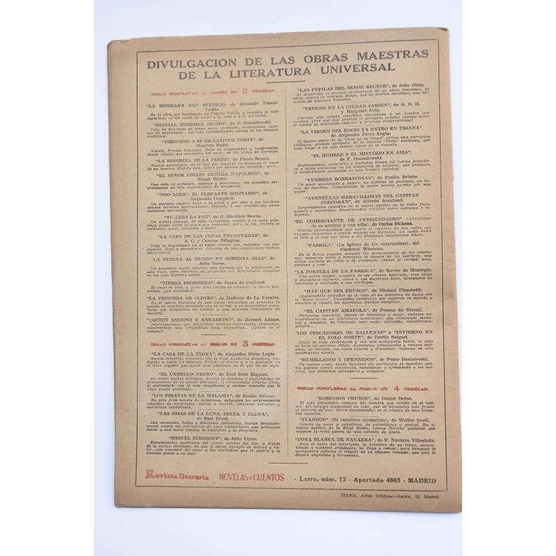 La noche del sábado : novela escénica en cinco...