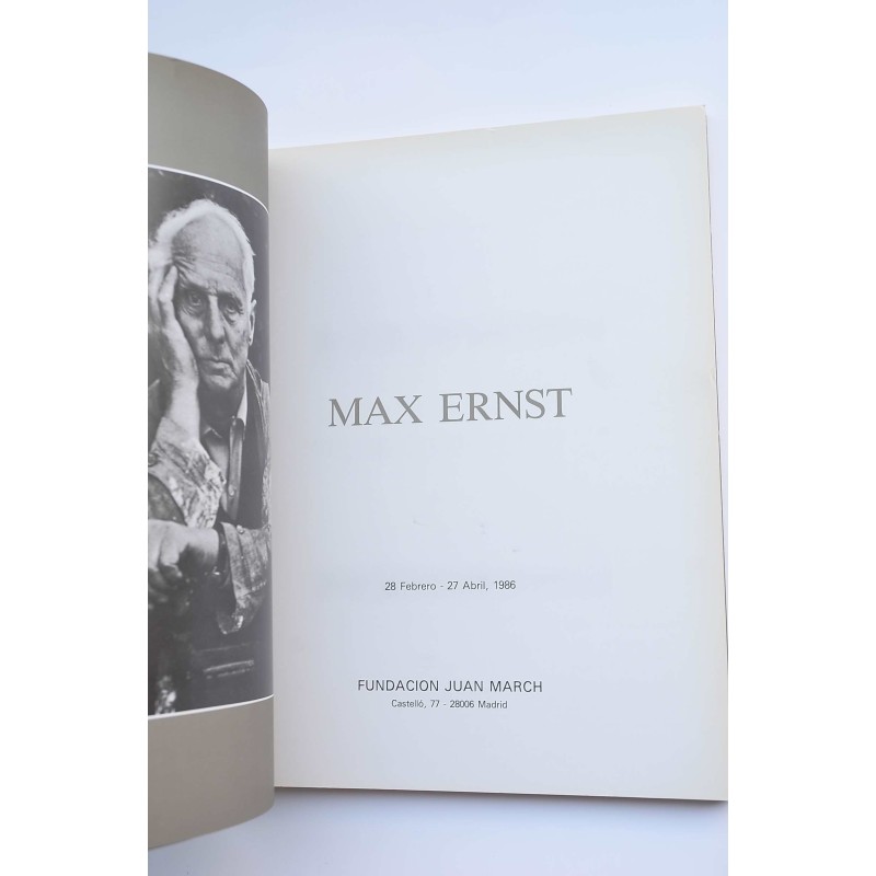Max Ernst. Documenta de exposiciones, 1986,...