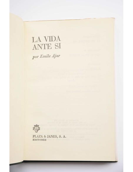 La vida ante sí