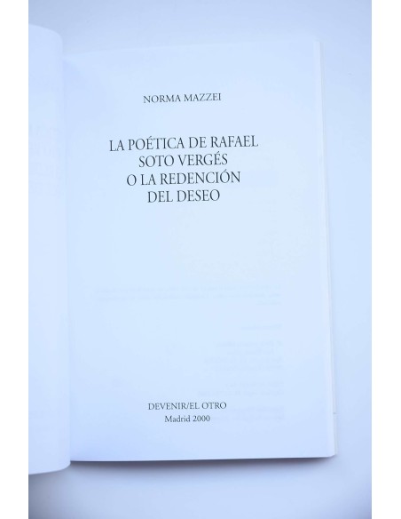 La poética de Rafael Soto Vergés o la Redención del deseo