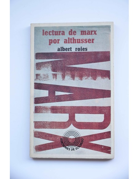 Lectura de Marx por Althusser