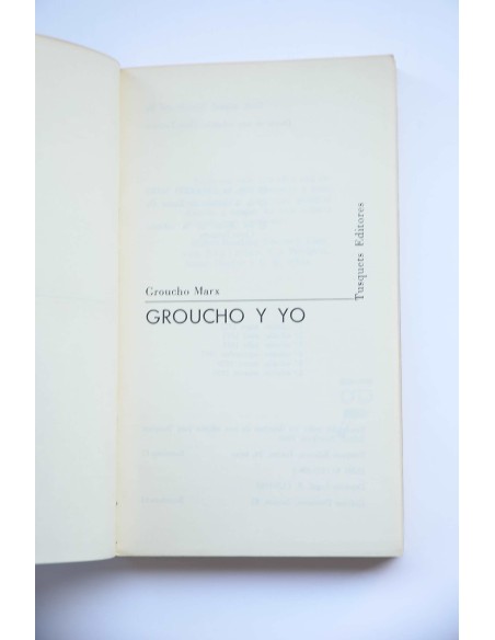 Groucho y yo