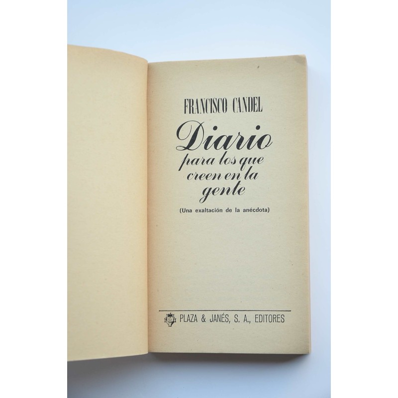 Diario para los que creen en la gente