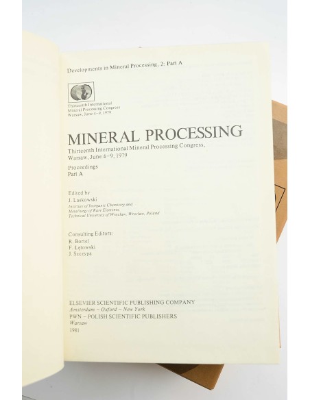 Mineral processing : thirteenth International Mineral Processing Congress, 1979