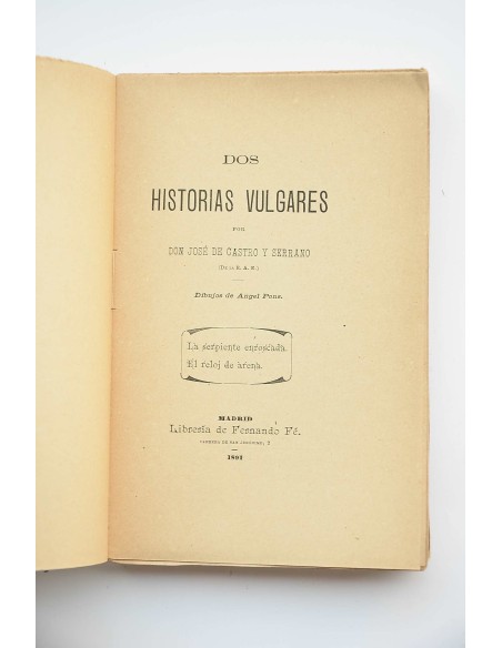 Dos historias vulgares