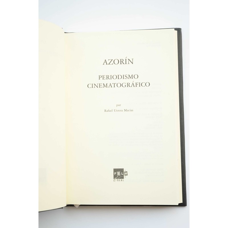 Azorín : periodismo cinematográfico