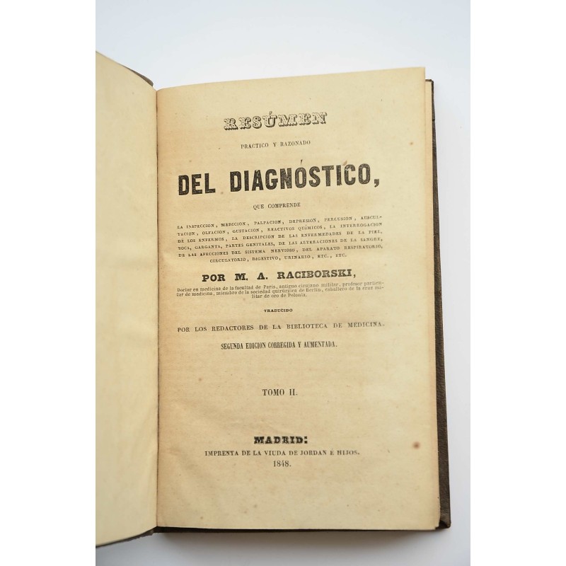 Resumen práctico y razonado del diagnóstico que...