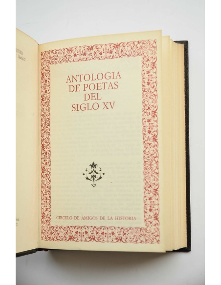 Antología de poetas del siglo XV