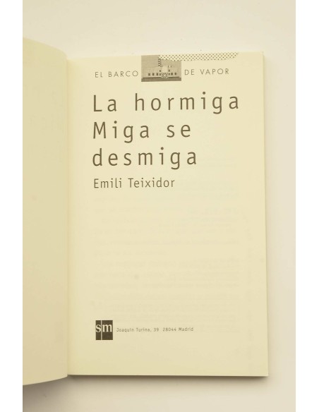 La hormiga Miga se desmiga