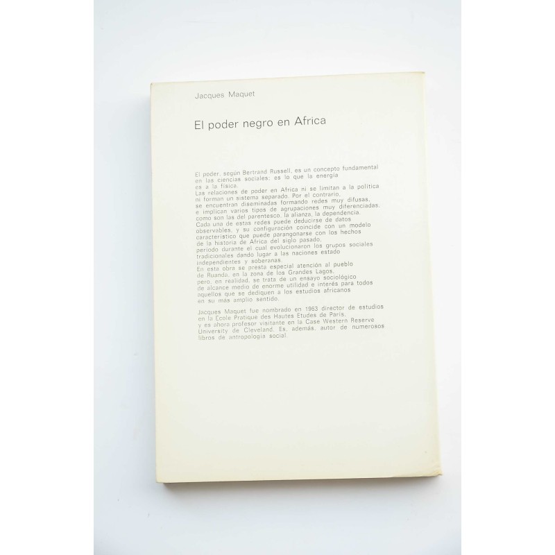 El poder negro en Africa