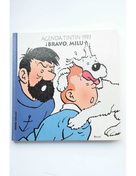 Agenda Tintín 1993 ¡Bravo, Milu!