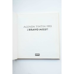 Agenda Tintín 1993 ¡Bravo, Milu! 2