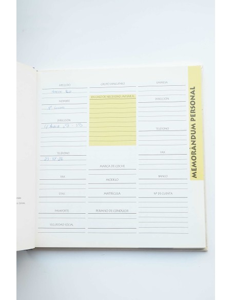 Agenda Tintín 1993 ¡Bravo, Milu!