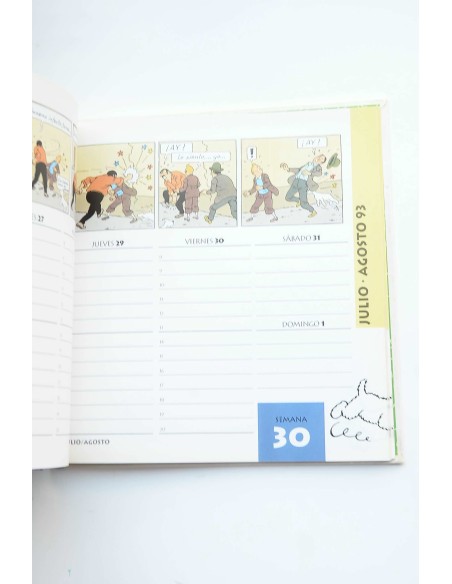 Agenda Tintín 1993 ¡Bravo, Milu!