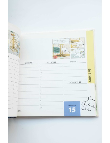 Agenda Tintín 1993 ¡Bravo, Milu!