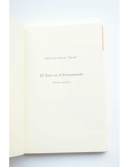 El toro en el pensamiento. Poemas taurinos