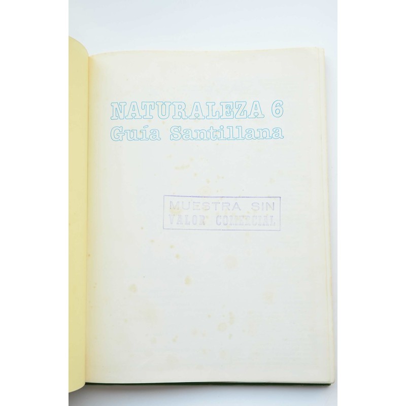 Naturaleza 6. Guía Santillana