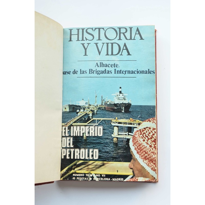 Historia y vida : revista mensual - Año 1974...