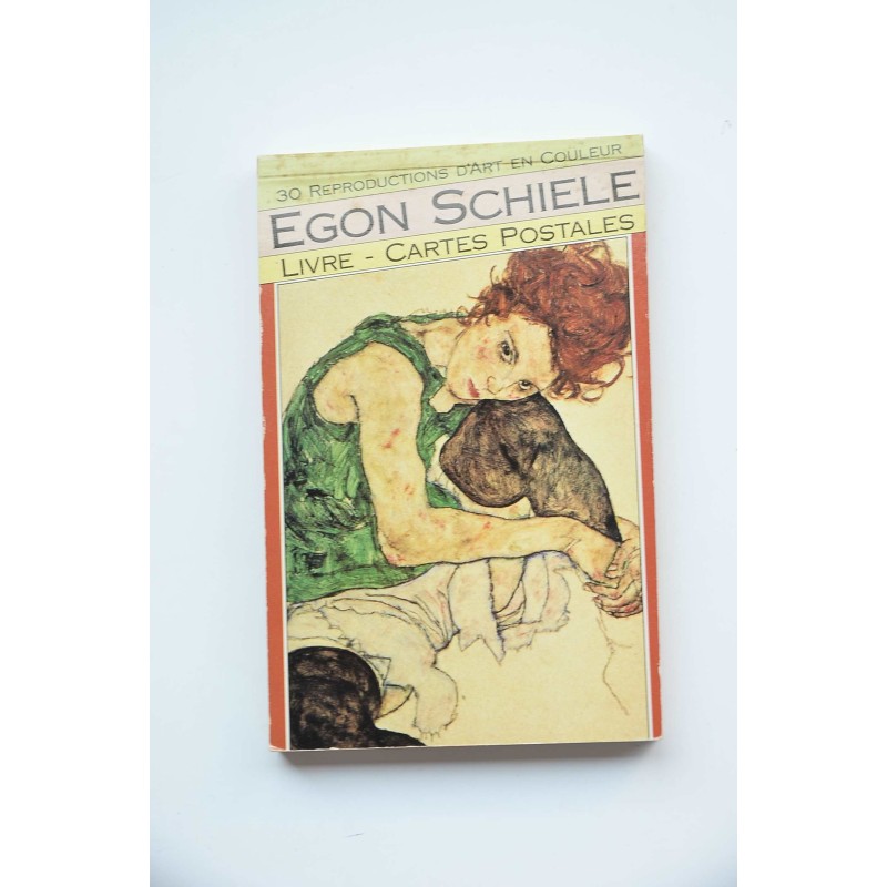 Egon Schiele. Livre de 30 cartes postales