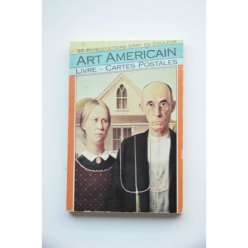 Art Americain. Livre de 30 cartes postales