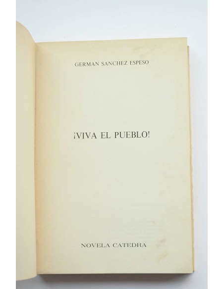 ¡Viva el pueblo!