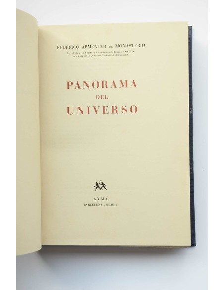 Panorama del universo