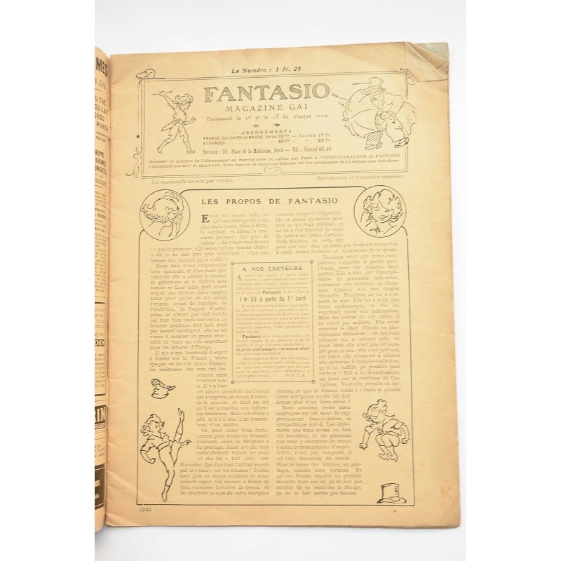 Fantasio : magazine gai - Nº 411,15 mars, 1924 