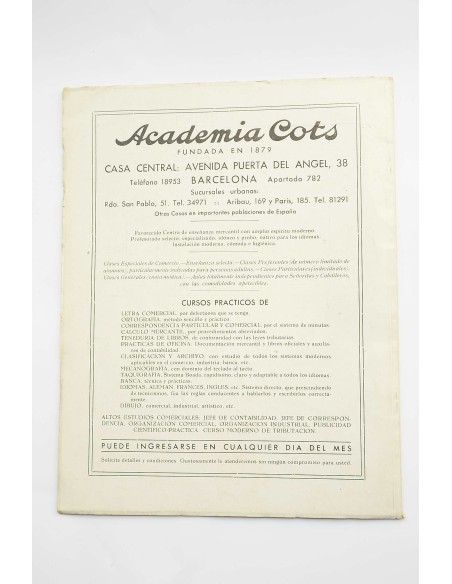 Barcelona atracción - Nº 316, tercer trimestre-1947