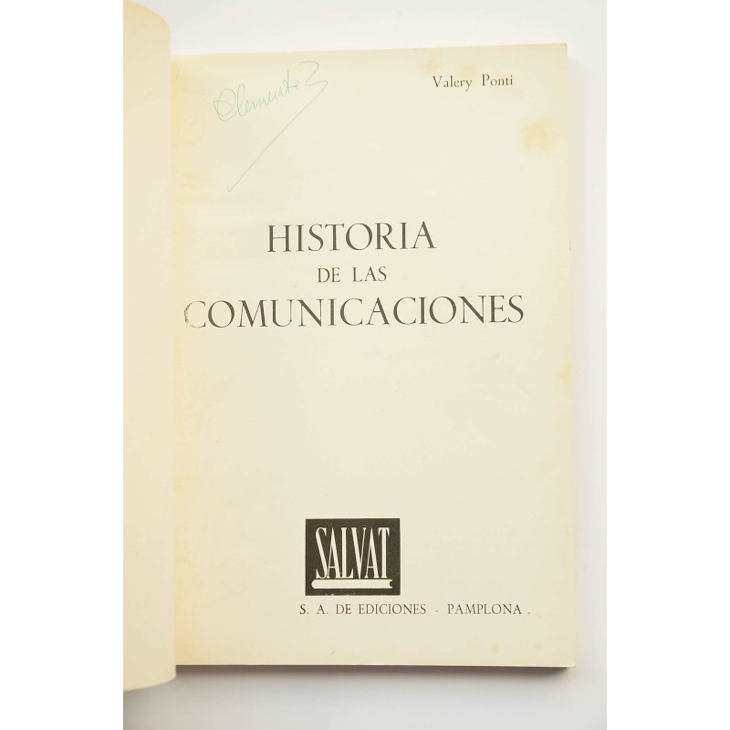 Historia de las comunicaciones