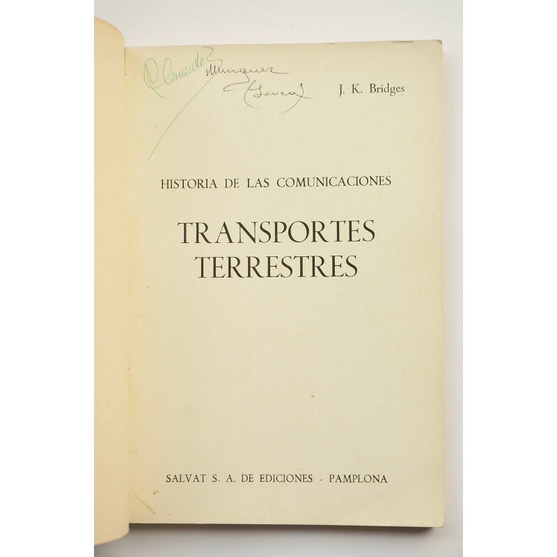 Historia de las comunicaciones. Transportes...