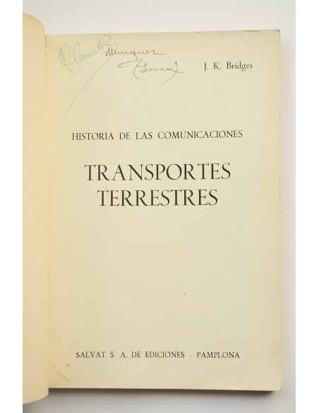 Historia de las comunicaciones. Transportes terrestres