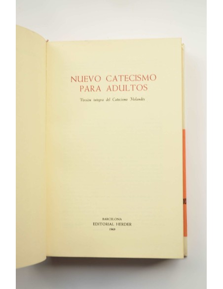 Nuevo catecismo para adultos