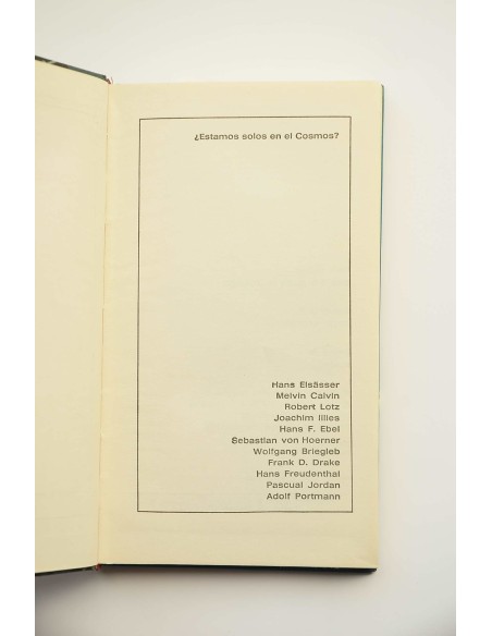 ¿Estamos solos en el Cosmos?