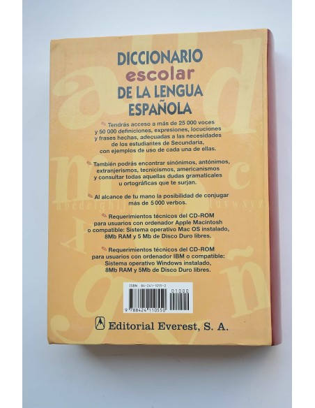 Diccionario escolar de la Lengua Española Everest