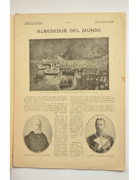 Alrededor del Mundo. nº 568 - 20 abril 1910
