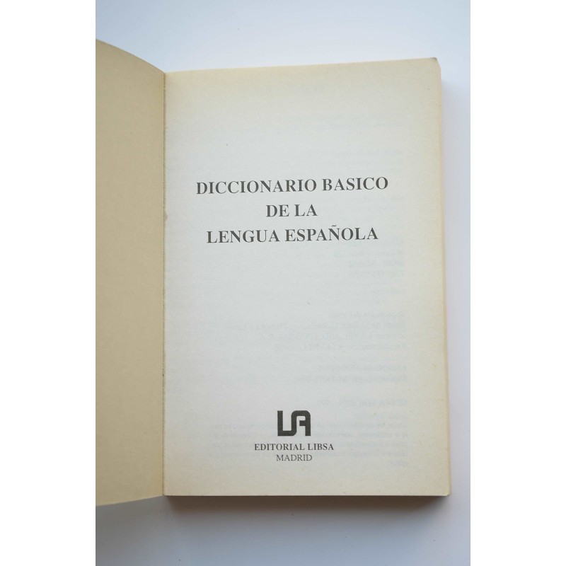 Diccionario básico de la lengua española - Solar del Bruto