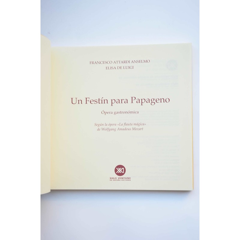Un festín para Papageno