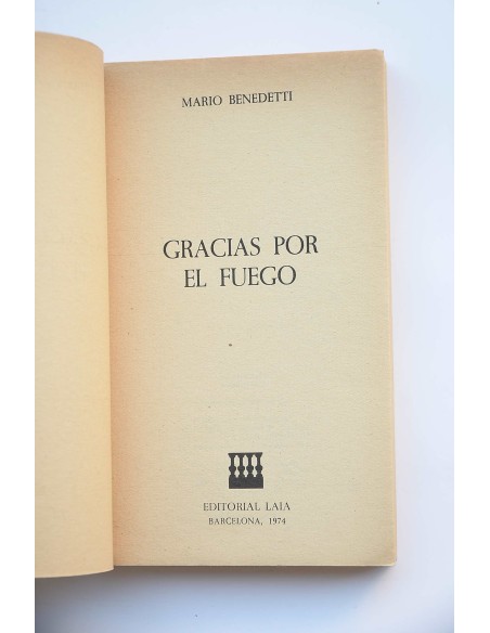Gracias por el fuego
