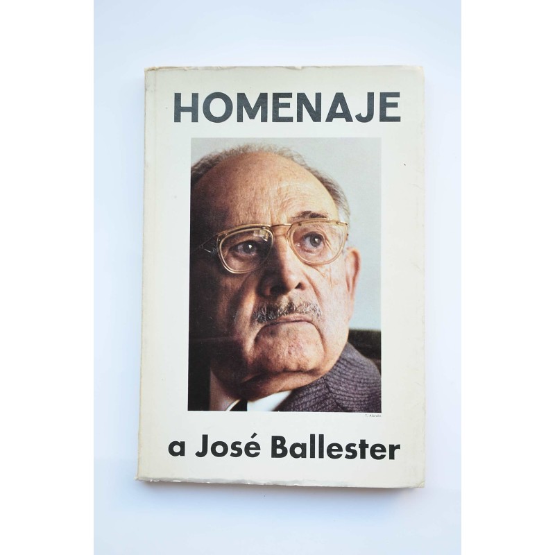 Homenaje a José Ballester