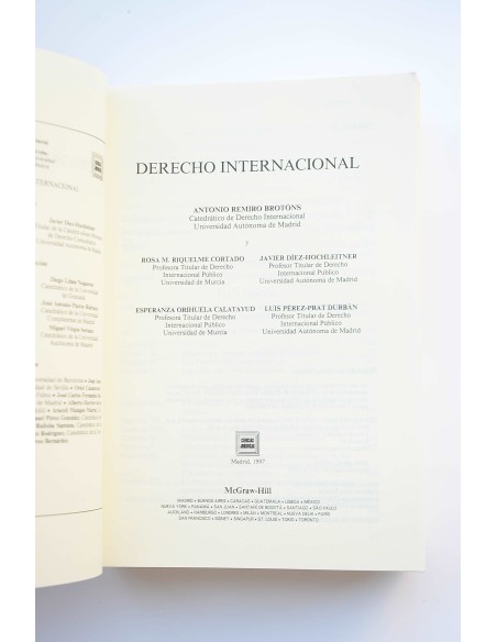 Derecho Internacional