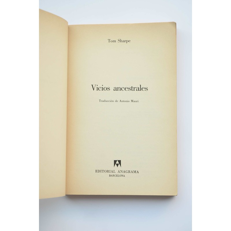 Vicios ancestrales