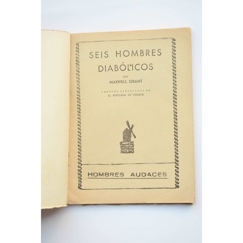 La Sombra. Seis hombres diabólicos