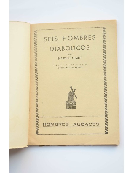 La Sombra. Seis hombres diabólicos